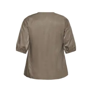 Bluse til kvinder KAFFE Curve Ada image-1