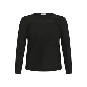 Women's T-shirt KAFFE Curve Riana image-0