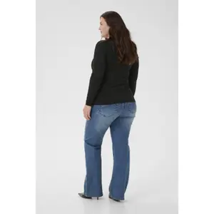 Women's T-shirt KAFFE Curve Riana image-4