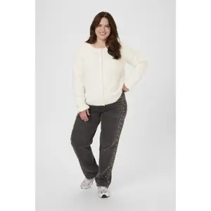 Women's cardigan KAFFE Curve KCCirsten image-1