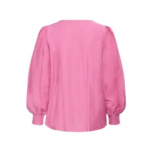 Long sleeve blouse for women KAFFE Curve Sofia image-5