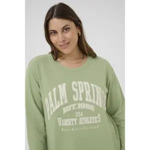 Sweatshirt woman KAFFE Curve Curve KCsus image-6