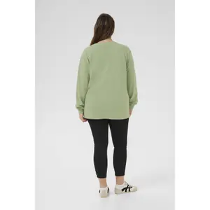 Sweatshirt woman KAFFE Curve Curve KCsus image-5