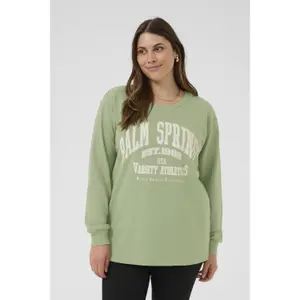 Sweatshirt woman KAFFE Curve Curve KCsus image-2