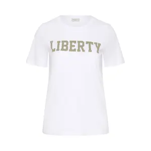 Γυναικείο T-shirt KAFFE Curve June image-0