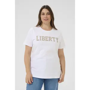 Γυναικείο T-shirt KAFFE Curve June image-1