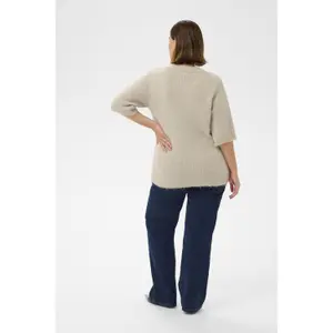 Women's cardigan KAFFE Curve Emilia image-4