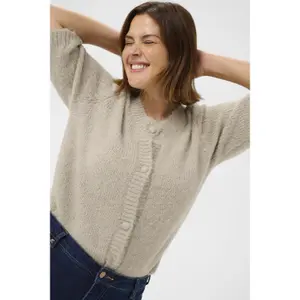 Women's cardigan KAFFE Curve Emilia image-5