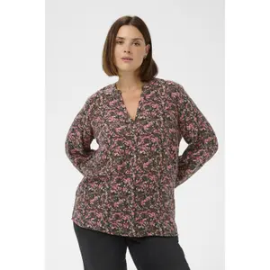 Damenbluse KAFFE Curve Belle image-2