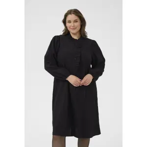 Women's ruffled dress KAFFE Curve KCUma image-2