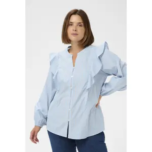 Women's blouse KAFFE Curve KCLenia Flounce image-2