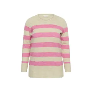 Woman sweater KAFFE Curve Niela Striped image-0