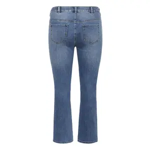 Women's straight jeans KAFFE Curve Dina image-4
