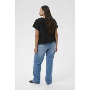 Women's short-sleeved blouse KAFFE Curve Nana image-5