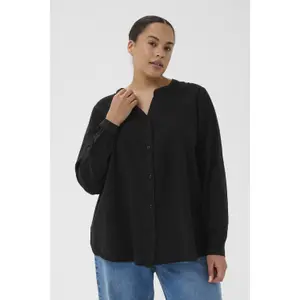 Women's long sleeve shirt KAFFE Curve Nana image-2