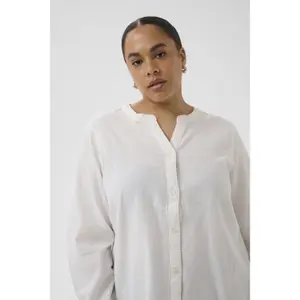 Women's long sleeve shirt KAFFE Curve Nana image-5
