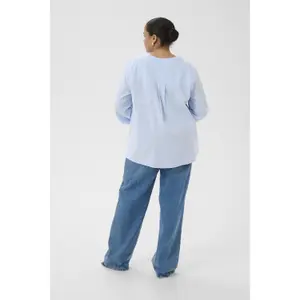 Women's long sleeve shirt KAFFE Curve Nana image-4
