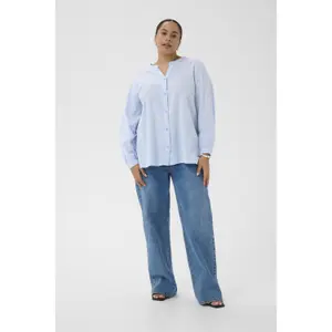 Women's long sleeve shirt KAFFE Curve Nana image-2