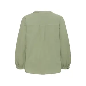 Women's long sleeve shirt KAFFE Curve Nana image-3