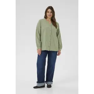 Women's long sleeve shirt KAFFE Curve Nana image-2