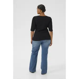 Women's T-shirt KAFFE Curve KCCarli image-5