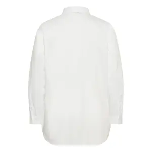 Women's long sleeve shirt KAFFE Curve Claina Long image-3