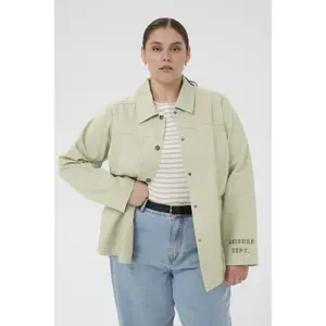 Women's overshirt KAFFE Curve Cicana image-2