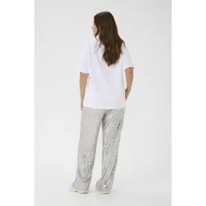 Women's T-shirt KAFFE Curve Chari image-4