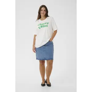 Women's T-shirt KAFFE Curve Chari image-2