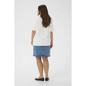 Women's T-shirt KAFFE Curve Chari image-4