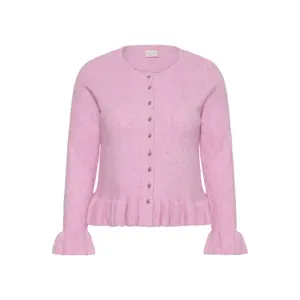 Women’s Ruffle Cardigan KAFFE Curve KCEmmi image-0
