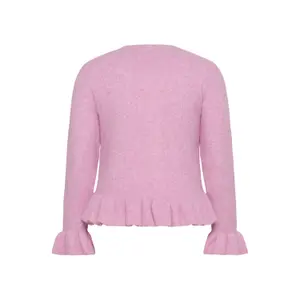 Women’s Ruffle Cardigan KAFFE Curve KCEmmi image-3