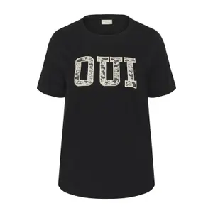 Γυναικείο T-shirt KAFFE Curve Lucie image-0