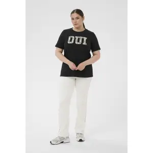 Γυναικείο T-shirt KAFFE Curve Lucie image-2
