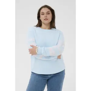 Sweatshirt woman KAFFE Curve Mila image-2