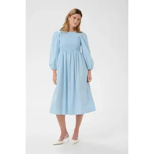 Women's dress KAFFE Curve Mina Smock image-1