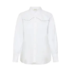 Women's long sleeve shirt KAFFE Curve Janni image-0