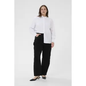 Women's long sleeve shirt KAFFE Curve Janni image-3