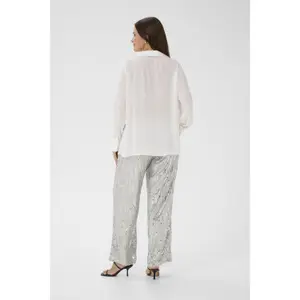 Women's long sleeve shirt KAFFE Curve Gina image-4