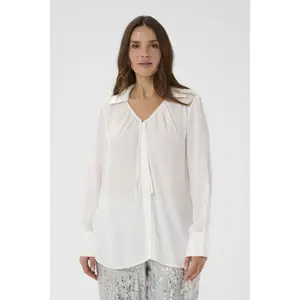 Women's long sleeve shirt KAFFE Curve Gina image-1