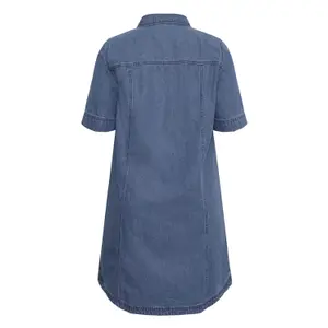 Women's denim dress KAFFE Curve KCvalia image-3