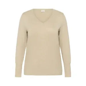 Jersey de manga larga para mujer KAFFE Curve Lizzy NO image-0