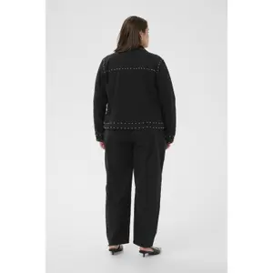 Women's twill jacket KAFFE Curve KCBrenn image-5