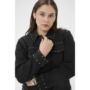 Women's twill jacket KAFFE Curve KCBrenn image-6