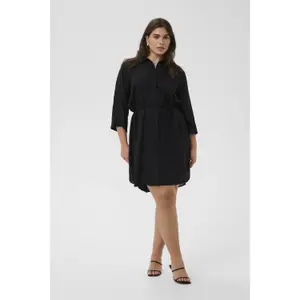 Women's short shirt dress KAFFE Curve Mille image-2