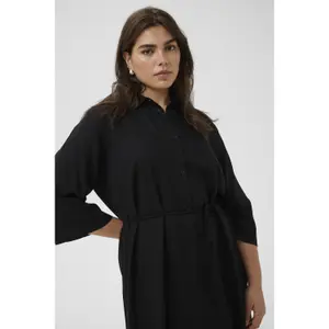 Women's short shirt dress KAFFE Curve Mille image-3