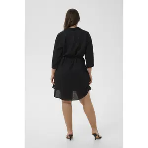 Women's short shirt dress KAFFE Curve Mille image-5