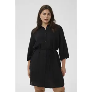 Women's short shirt dress KAFFE Curve Mille image-1