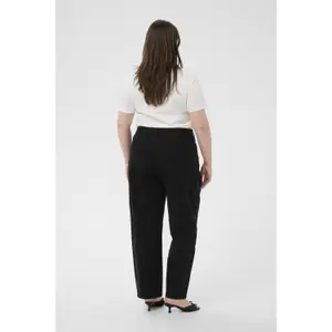 Women's twill Trousers KAFFE Curve KCbrennKCBrenn image-4