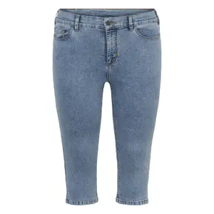 Γυναικείο Slim jeans KAFFE Curve Vilana Capri image-0